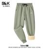Baleno Men's S&K Fleece-Lined Winter Jogger Pants