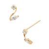 NOJESS K10 Cubic Zirconia Earrings 3024411207800999 -
