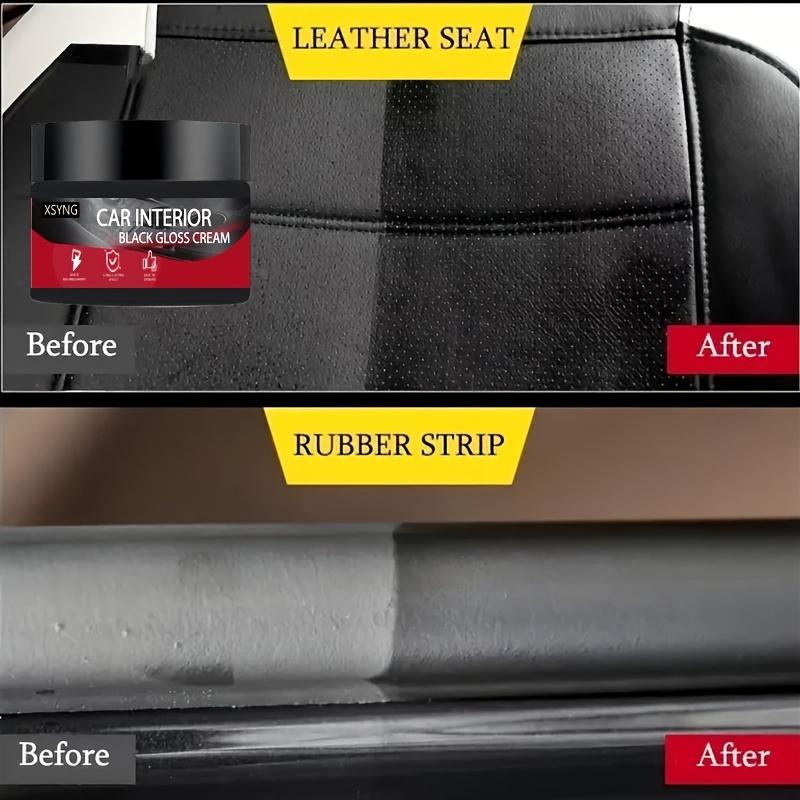 Plastic Coated Automotive Interior Dashboard Wax, Smooth Surface, Automotive Dashboard Refurbishment, Repair and Maintenance Gel