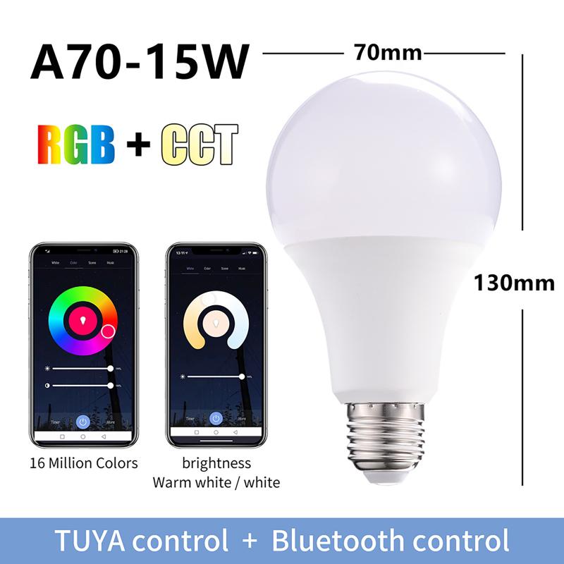 Умные лампочки, синхронизация музыки, приложение Tuya и пульт дистанционного управления, простая установка для спальни, кухни, ванной комнаты, прихожей, лестничной клетки