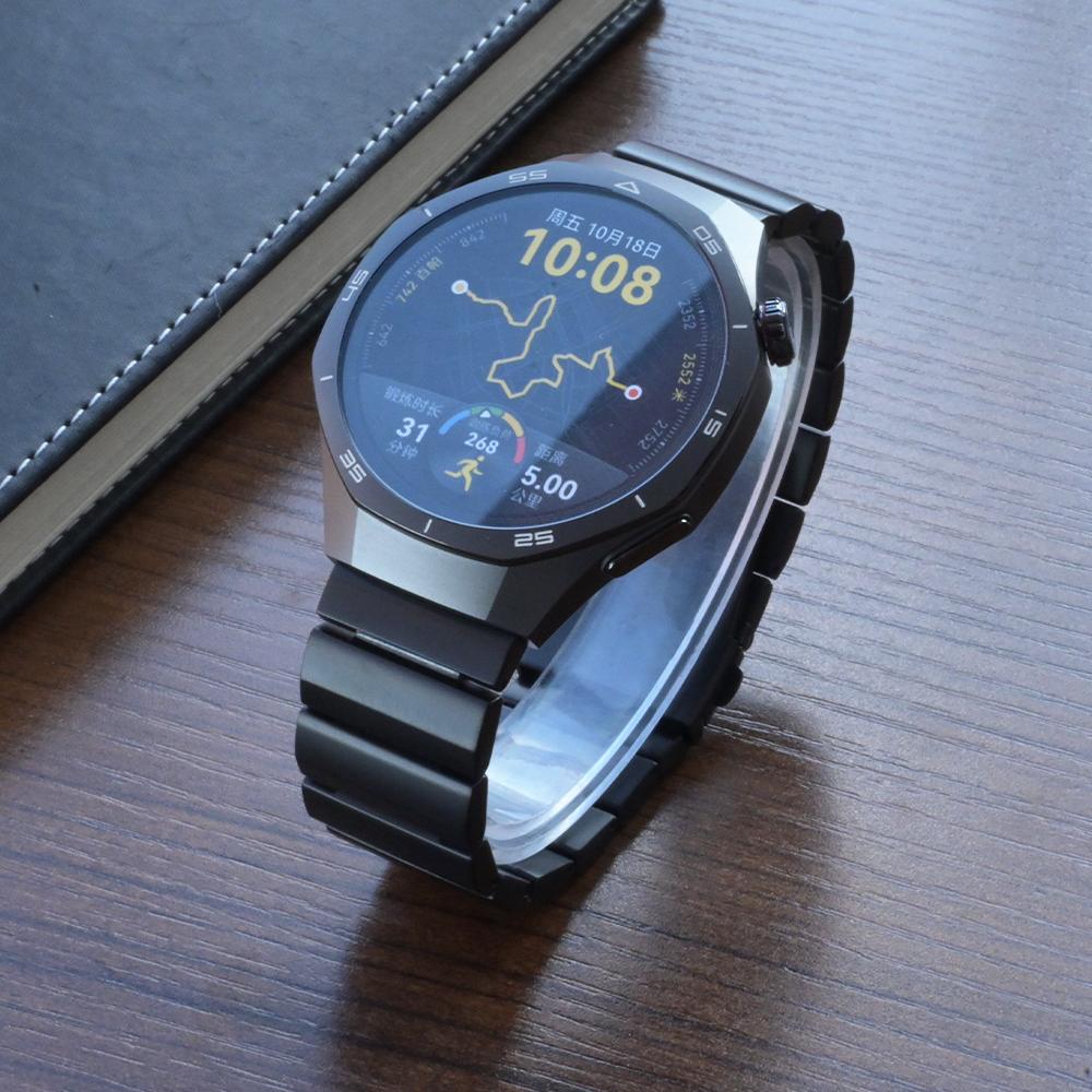 Luxury 22mm Titanium Strap for Oneplus Watch 3 2 2R Men Titanium Band for Huawei Watch 4 4 Pro GT3 GT4 GT5 Pro Ultimate Bracelet