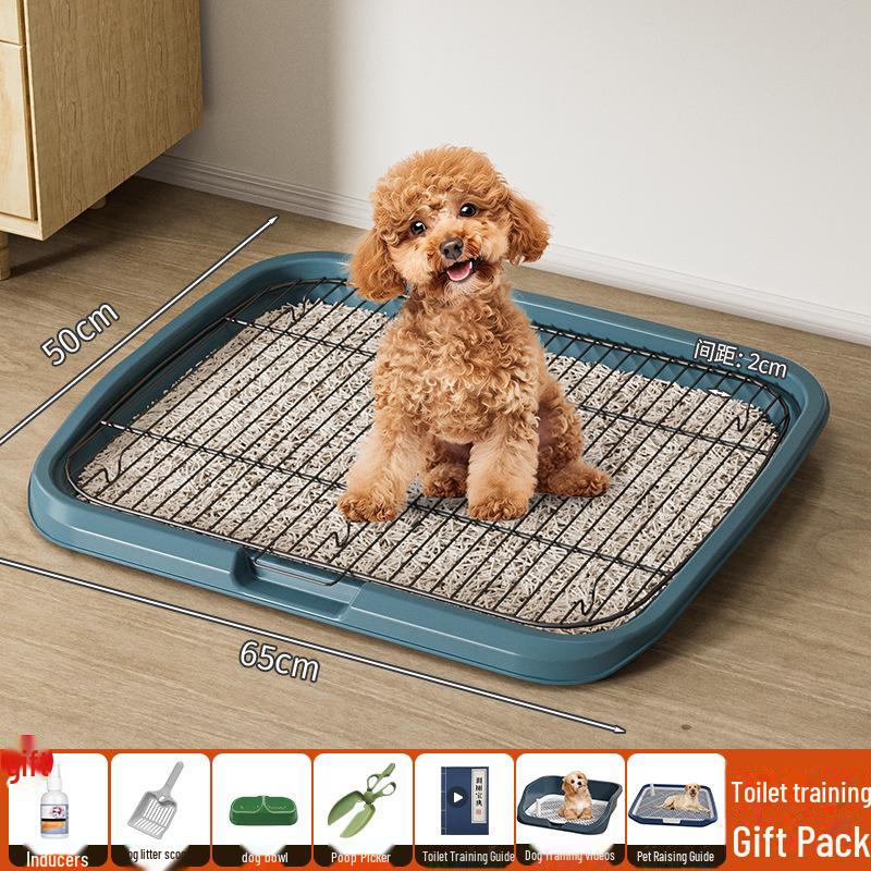 Туалет для домашних собак - чистый табурет-горшок с защитой от наступания для всех размеров