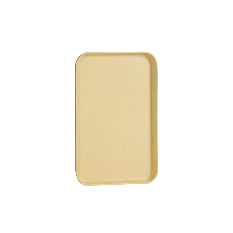 Новый Nordic PP поддон пластиковый поддон еда хлеб форма зеленый прямоугольный хранение бытовые кухонные принадлежности отель сервис поднос десерт