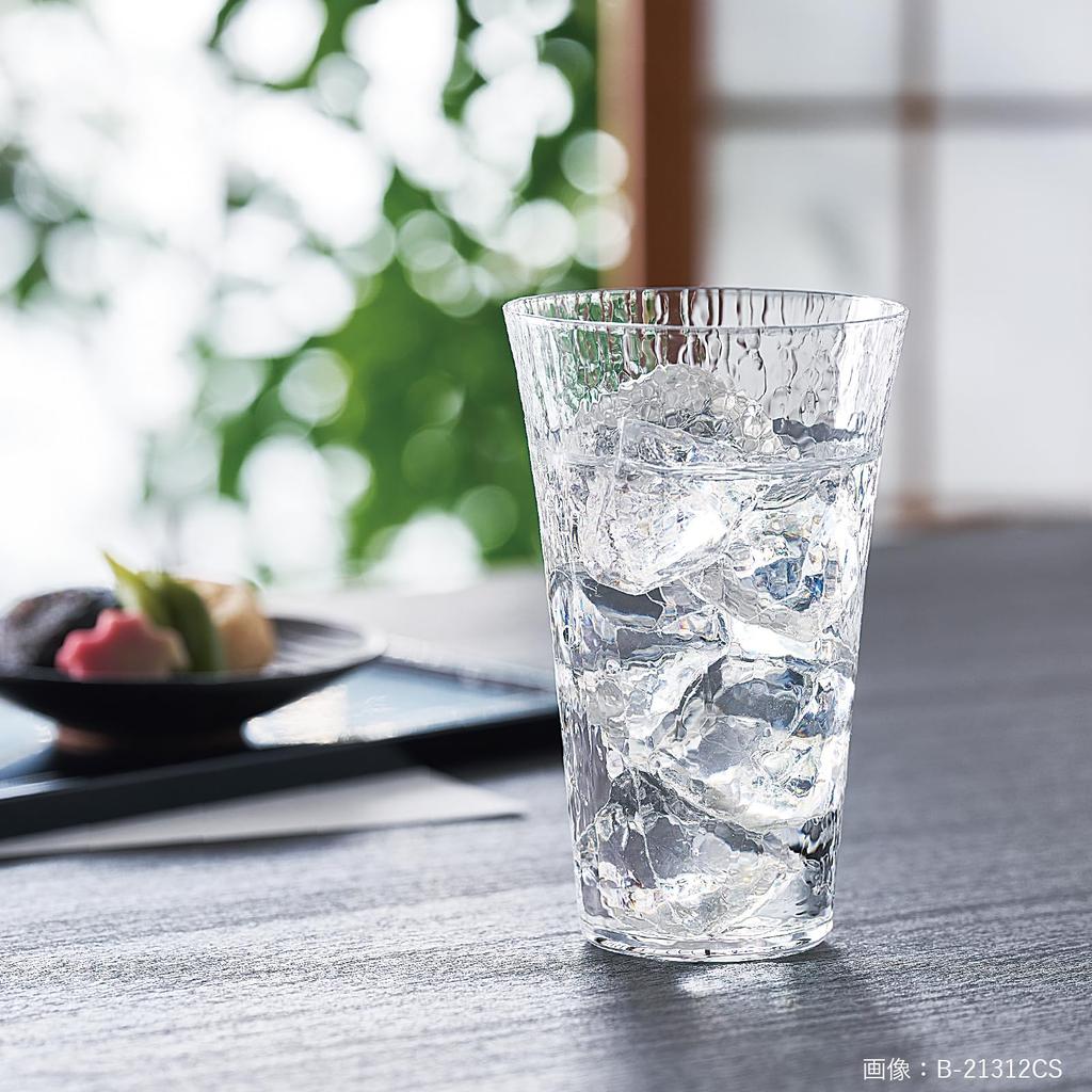 Toyo Sasaki Glass Usuha Tumbler 435ml Made in Japan Dishwasher safe Glass Cup Beer Glass Highball Glass Sour Glass Glass Thin Shatter-resistant