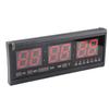 Digital Wall Clock LED Time Calendar Temperature Desk Table Clocks Home Supplies