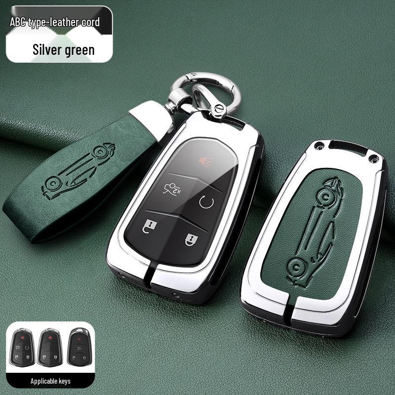 Премиальный металлический чехол для ключа Cadillac XT5, CT5, XT4, XT6, CT6, XTS, ATSL, CT4