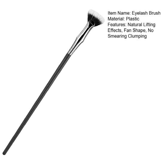Brush Synthetic Fiber Eyelash Brush for No Smearing Clumping Lash Wand Brush