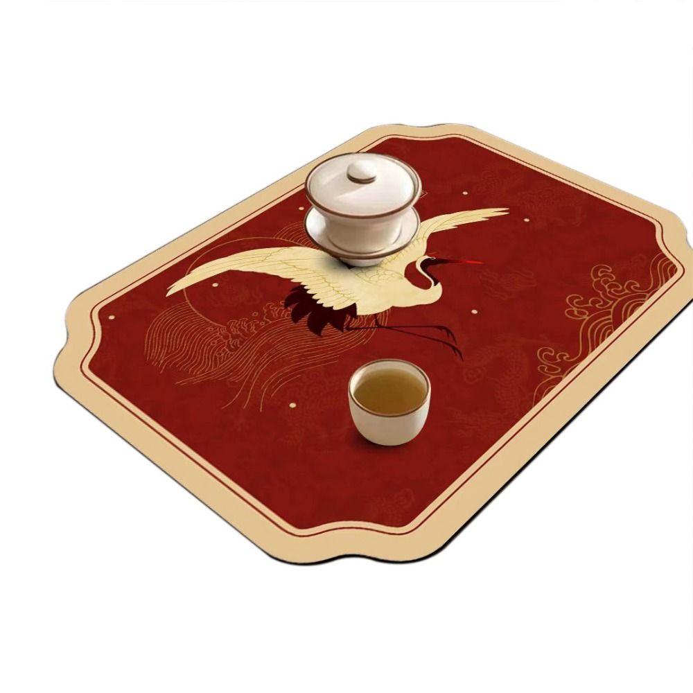 Термостойкий нескользящий быстросохнущий коврик для сушки посуды коврик для сушки посуды с диатомовой грязью впитывающая подкладка для посуды ARI