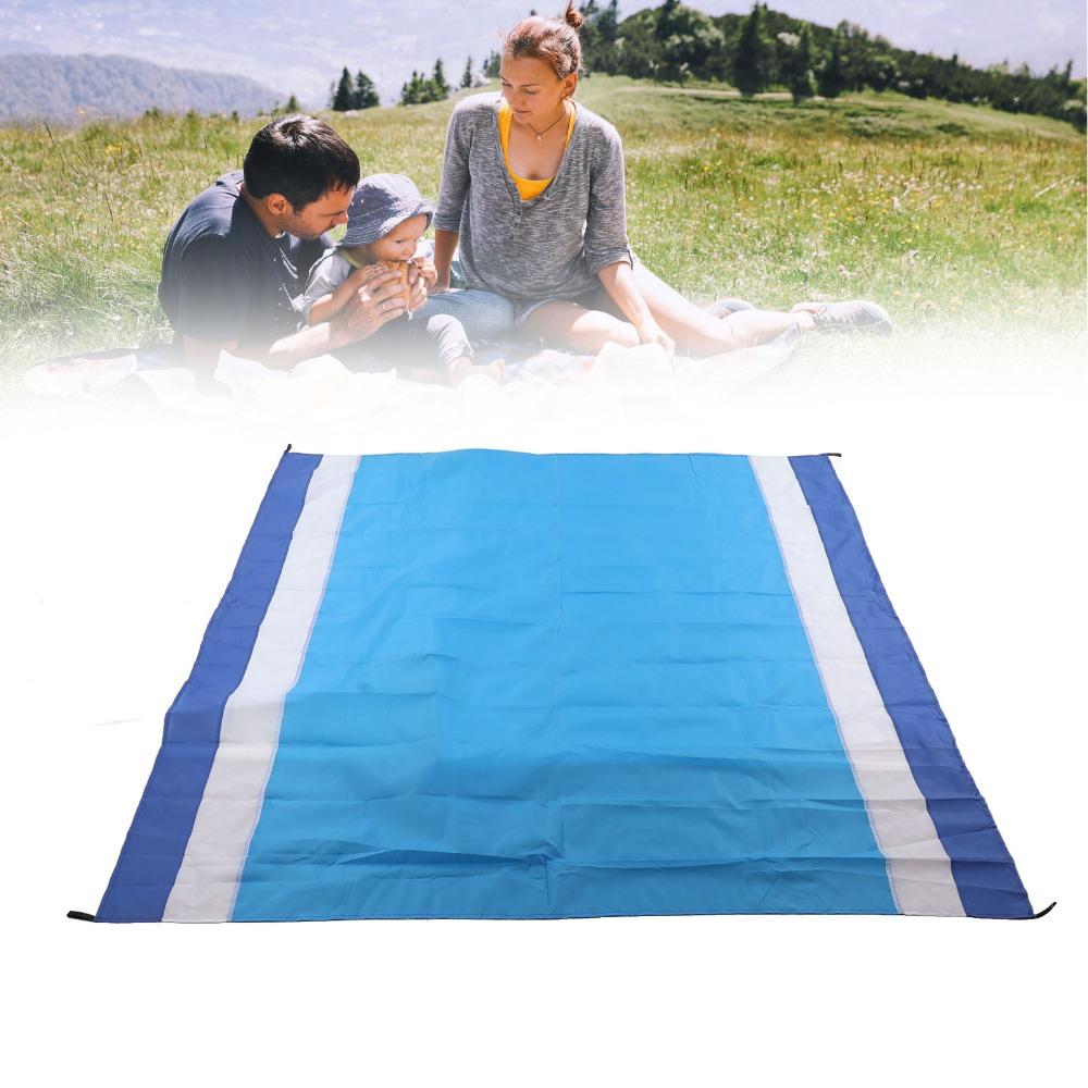 Ripstop Beach Blanket Polyester Camping Mat Quick Dry Picnic Mat Picnic Outings