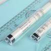 Plastic Measuring Rolling Ruler Drawing Roller Ruler Parallel Ruler Multifunctional Drawing Design Ruler for Drafting