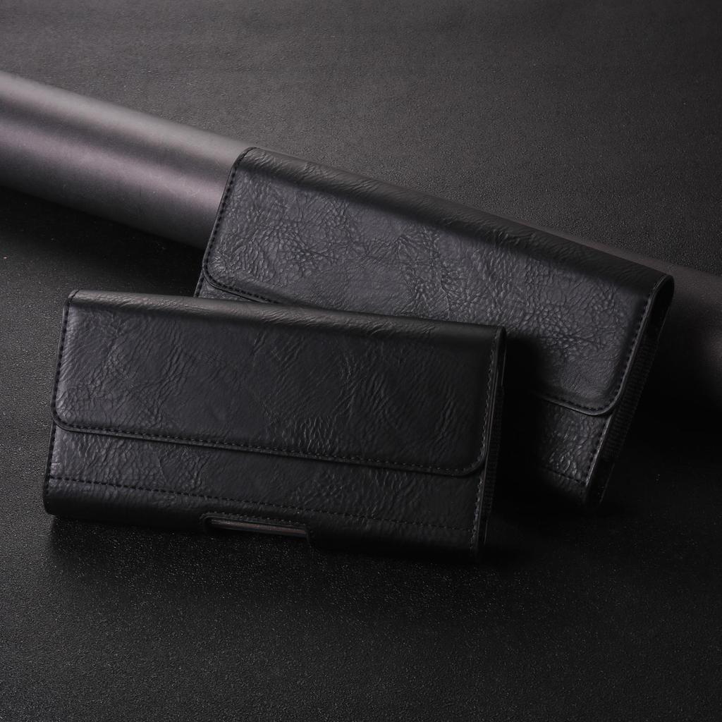 Кожаный чехол для телефона с зажимом для ремня, мужская поясная сумка-держатель для iPhone 16, 15, 13, Pro, Max, Samsung, Galaxy S25, S24, S23, Xiaomi, Redmi Note 12, Oppo, чехол-кобура