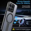 Чехол для Redmi Note 14 5G Note 13 Pro 4G Магнитное кольцо-подставка Magsafe Рассеивание тепла Броня Ударопрочный чехол для Xiaomi 14T Pro