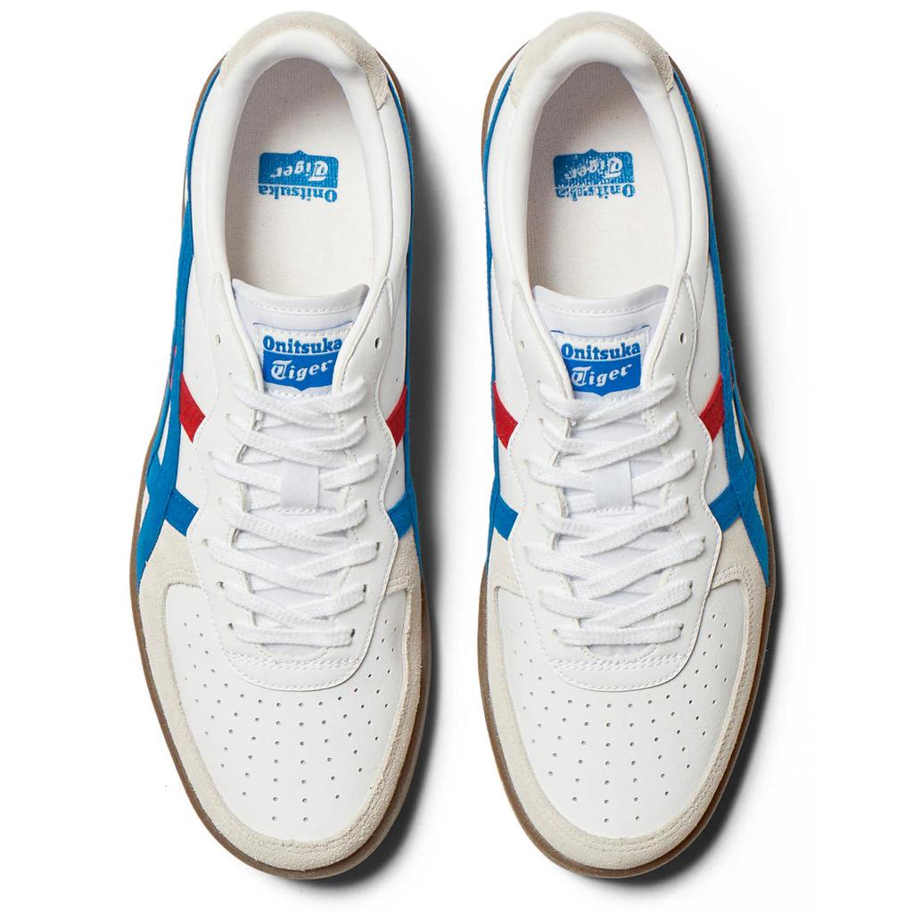 ONITSUKA TIGER Gsm Sd Белые Прямоугольные Синие Кроссовки 1183A803-106