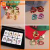 2-4Pcs/Set Retro Mexican Golf Hat Clip Marker Pin Creative Baseball Cap Metal Accessories Backpack Hat Pin Badge Party Jewelry