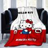 1pc. Hello Kitty Cute Cartoon Blanket - Perfect for Home, Office, Outdoor Use, Gift Idea, Suitable for Al