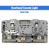 Overhead Console LED Light W/Sunroof Switch, Overhead Map Reading LED Lamp Console Down Light For Mazda 3 2010 2011 2012