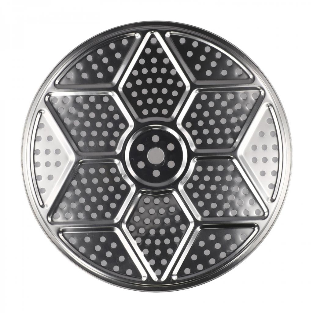 Круглый поддон для пароварки Тарелка для приготовления на пару 15-39 см Нержавеющая сталь 304