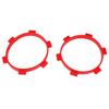 Tire Mounting Rubber Band Tool Accessories for RC 1/8 Off  Road Vehicles 1/10 Short   Trucks(Yellow )