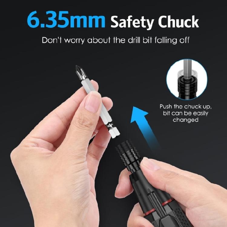 USB-аккумуляторная электрическая отвертка, батарея 4,2 В, 10 Нм, ручное управление, двойная подсветка, для ремонта велосипеда, мебели