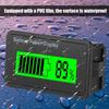 Voltmètre indicateur de capacité de batterie 12-48V LCD rétroéclairé vert - affichage % AIMOONSA