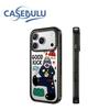 Прозрачный акриловый защитный чехол для iPhone 17 Pro Max/16 Pro - Дизайн 'Летающая Женщина Полицейский'