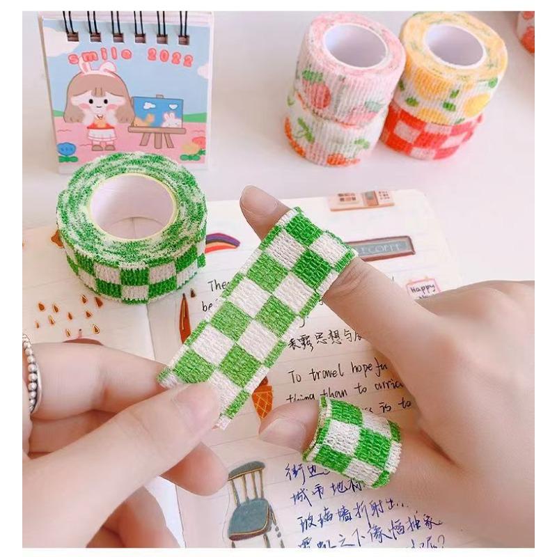 5 шт./набор Дышащий самоклеящийся бинт, эластичный бинт, нетканый материал, защита пальцев от износа, защита для домашних животных при занятиях спортом, оптовая продажа для колена и голеностопа