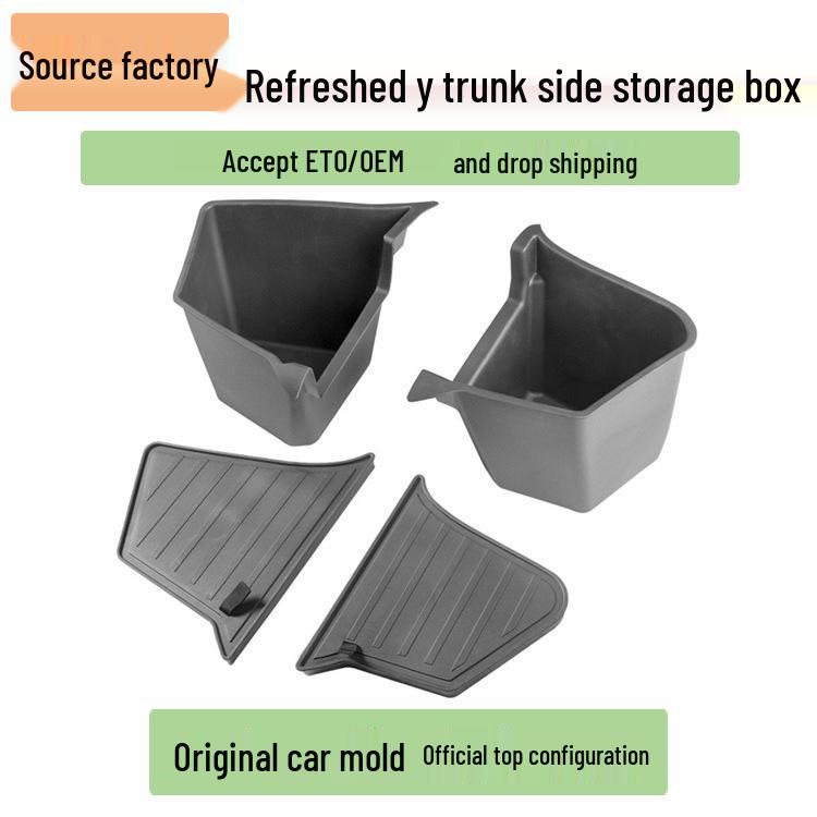 Tesla Model Y Trunk Storage Box Protector for Refreshed Model 3/Y