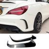 Глянцевые черные сплиттеры заднего бампера F-губа для Mercedes CLA W117 CLA200 CLA45