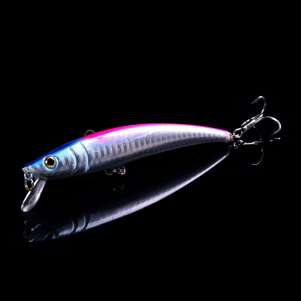 1PCS Minnow Fishing Lure Bass Crankbait Baits Fishing Tackle 11.2CM/11.5G