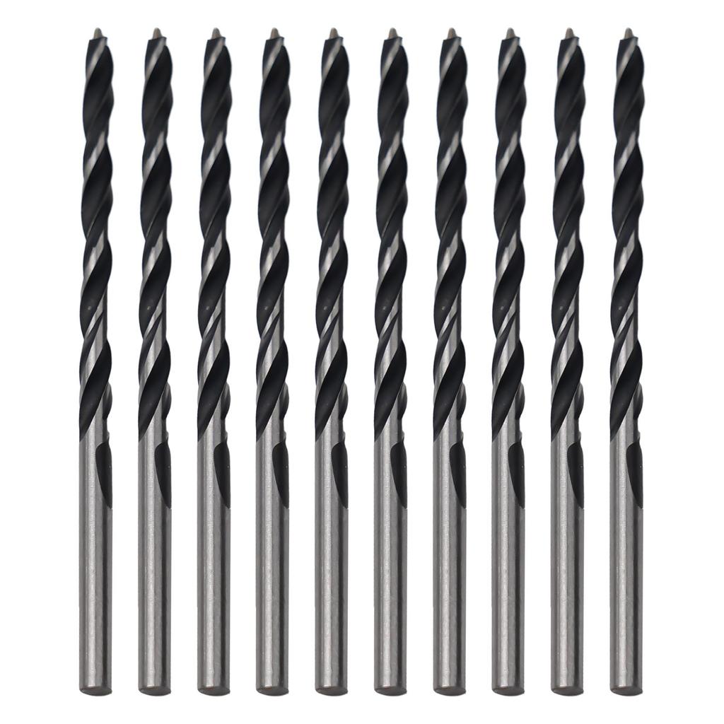 10 шт. Сверло по дереву диаметром 3 мм, сверла по дереву с центровочным острием, упаковка, центровочное острие, упаковка, инструменты для спиральных сверл