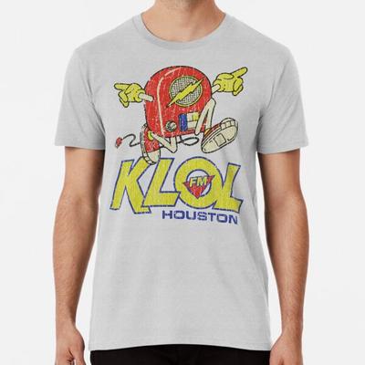 KLOL FM Хьюстон 1970 S to 5XL Сделано в AU/США Футболка