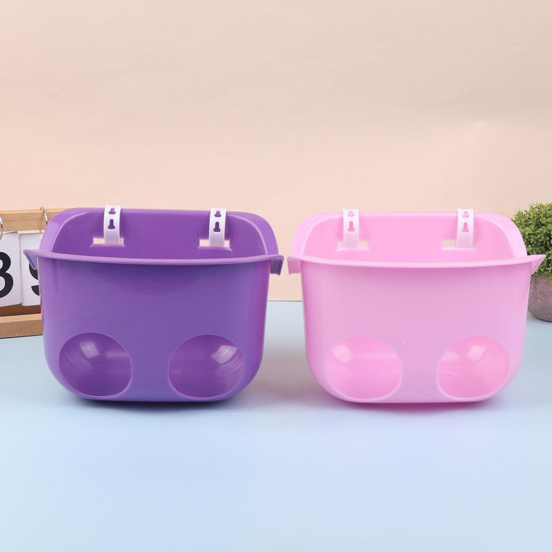 Детский велосипед, сиденье для куклы, корзина с держателем для детского велосипедного руля, украшение для детского велосипеда, детское сиденье для куклы, розовый, фиолетовый