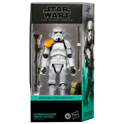6-дюймовая фигурка Star Wars Black Series Jedha Patrol WARS 2022 THE BLACK SERIES 6-дюймовая фигурка ROGUE ONE STORMTROOPER JEDHA PATROL Movie