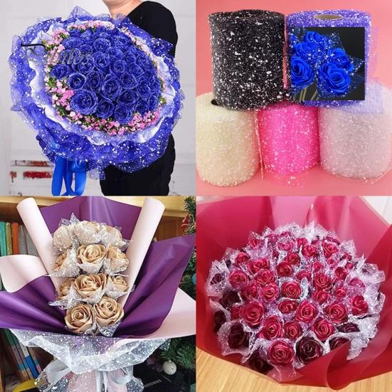 1 рулон 1500x15 см, оберточная лента для цветов, белая пена, подарочная коробка для рукоделия, упаковка для цветочного букета, набор декоративных лент, товары для флориста