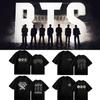 BTS 5-й Концертный T-shirt ARIRANG Kpop Мода Печатный летний T