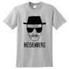 Cool Men T-shirt Breaking Bad Clothes Top Quality 100% Cotton Loose Heisenberg Printed T Shirt Casual Mens Tshirt