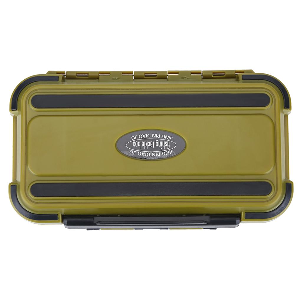 24 слота для рыболовных снастей, аксессуары, снаряжение, хранение, водонепроницаемый ящик, цвет армейский зеленый