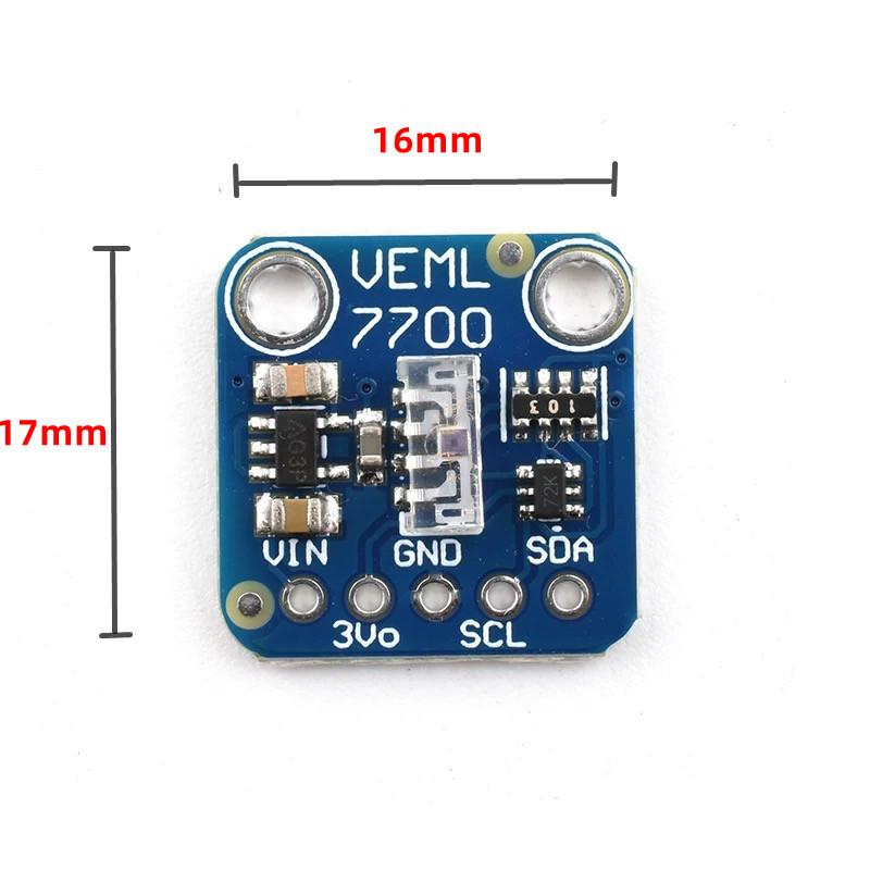 VEML 7700 16-битный I2C-интерфейс Датчик яркого света Датчик окружающего освещения Модуль