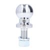 47.6mm1.87in Trailer Tow Ball Towing Hitch Connector 2000LBS Forged Steel Solid Universal for ATV