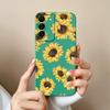 Case For Samsung S22 Ultra Plus Floral Liquid Silicone Camera Protection Back Cover For Galaxy S 22 S22Ultra S22+ Coque Bumper