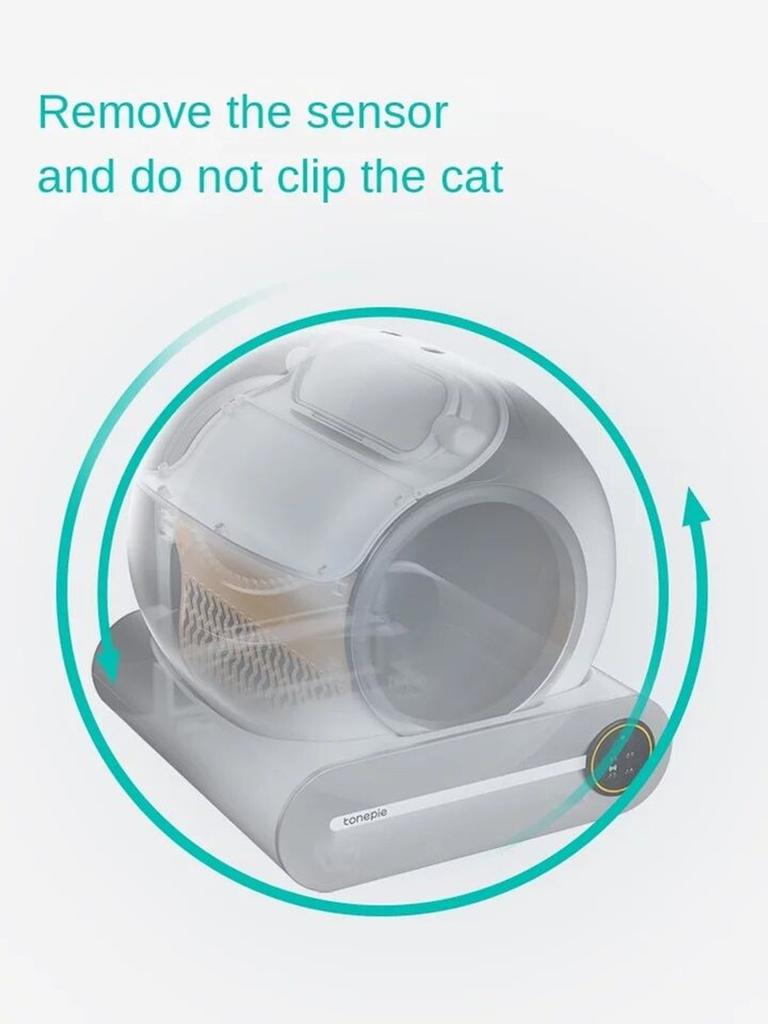 English Version Tonepie 67L Automatic Smart Cat Litter Box Self Cleaning Fully Enclosed Cat Litter Box Pet Toilet Litter Tray