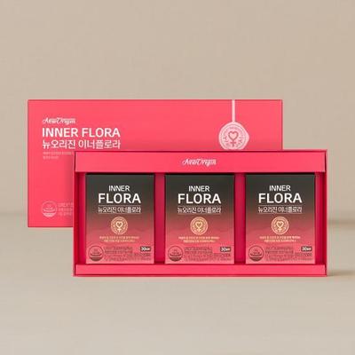 Тройной подарочный набор New Origin Innerflora, 30 капсул *3 коробки (90-дневная поставка)