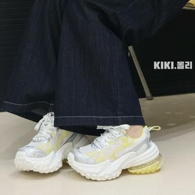 Папины кроссовки женские сетчатые дышащие платформа дуриан новые увеличивающие рост универсальные повседневные спортивные туфли тренд