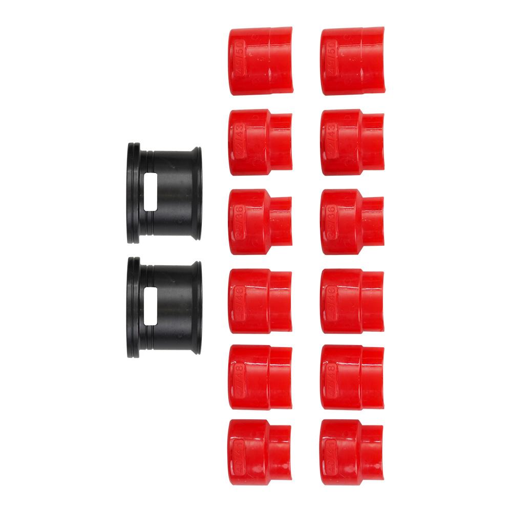 14 шт. Универсальный набор инструментов для установки сальников вилки мотоцикла/велосипеда 35-50 мм