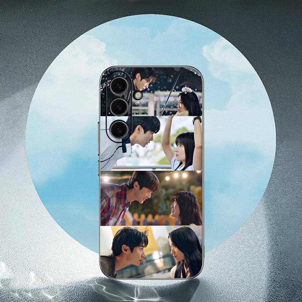 Корейские ТВ-сериалы L-Lovely Runner Для Samsung Galaxy S23 S24 S25 Ultra S22 Plus S21 Черный Мягкий Чехол Водонепроницаемый Мягкий Чехол