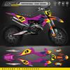 PowerZone Custom Для KTM SX SXF MX 2019-2022 EXC XCW Enduro 20-23 125-500 куб. см Комплект Графических Задников Наклеек Стикеры 104