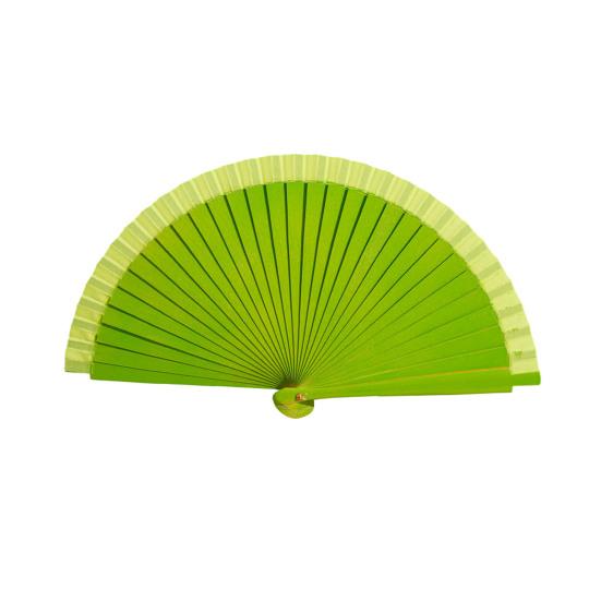 Solid Color Wooden Folding Fan Portable Summer Handheld Cooling Fan Decoration Dance Performance Props Party Costume Accessories