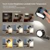 LED Sconces Wall Mounted Lamps Remote Control Rechargeable Bedroom Bedside Reading Light
