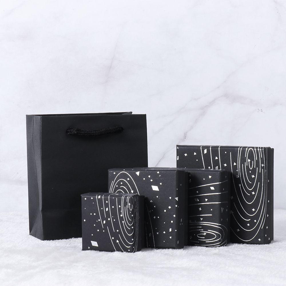 Necklace Hot Silver Earrings Ring Jewelry Packaging Box Gift Box Carton Gift Bag