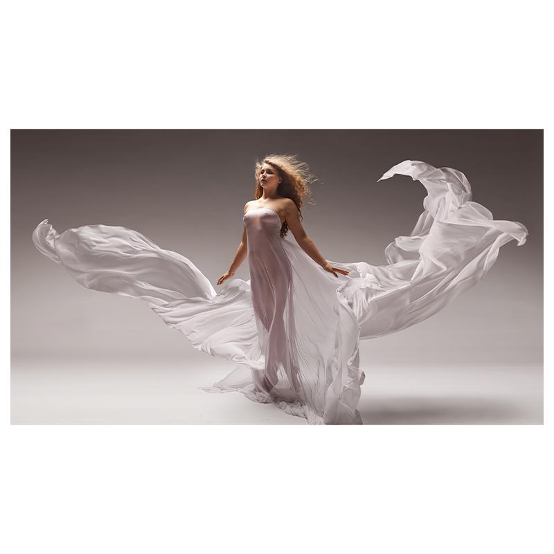 Элегантный Танец Современного Искусства Женщина Боди-Арт Картина Маслом Холст Картины Куадрос Фон Украшения Стены